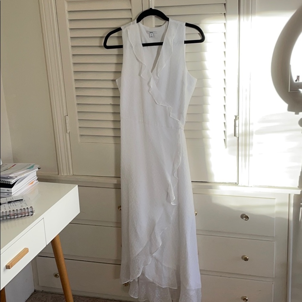 White summer dress